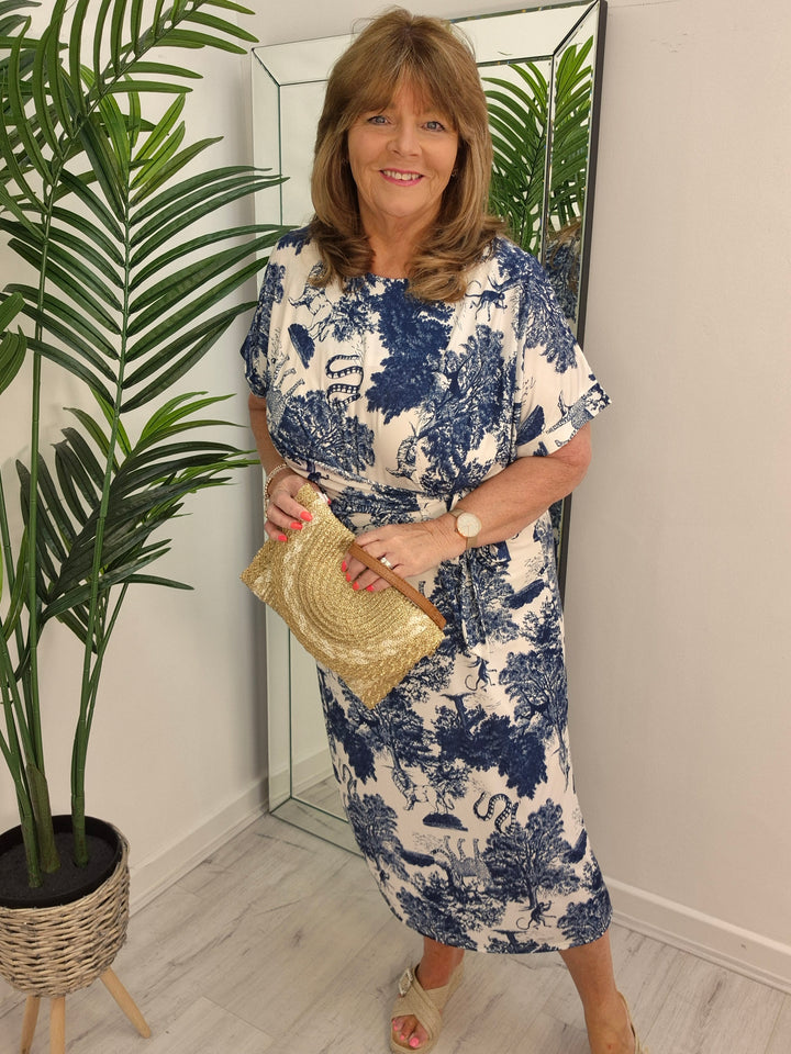 Jungle Tie Dress - (choose your Colour)