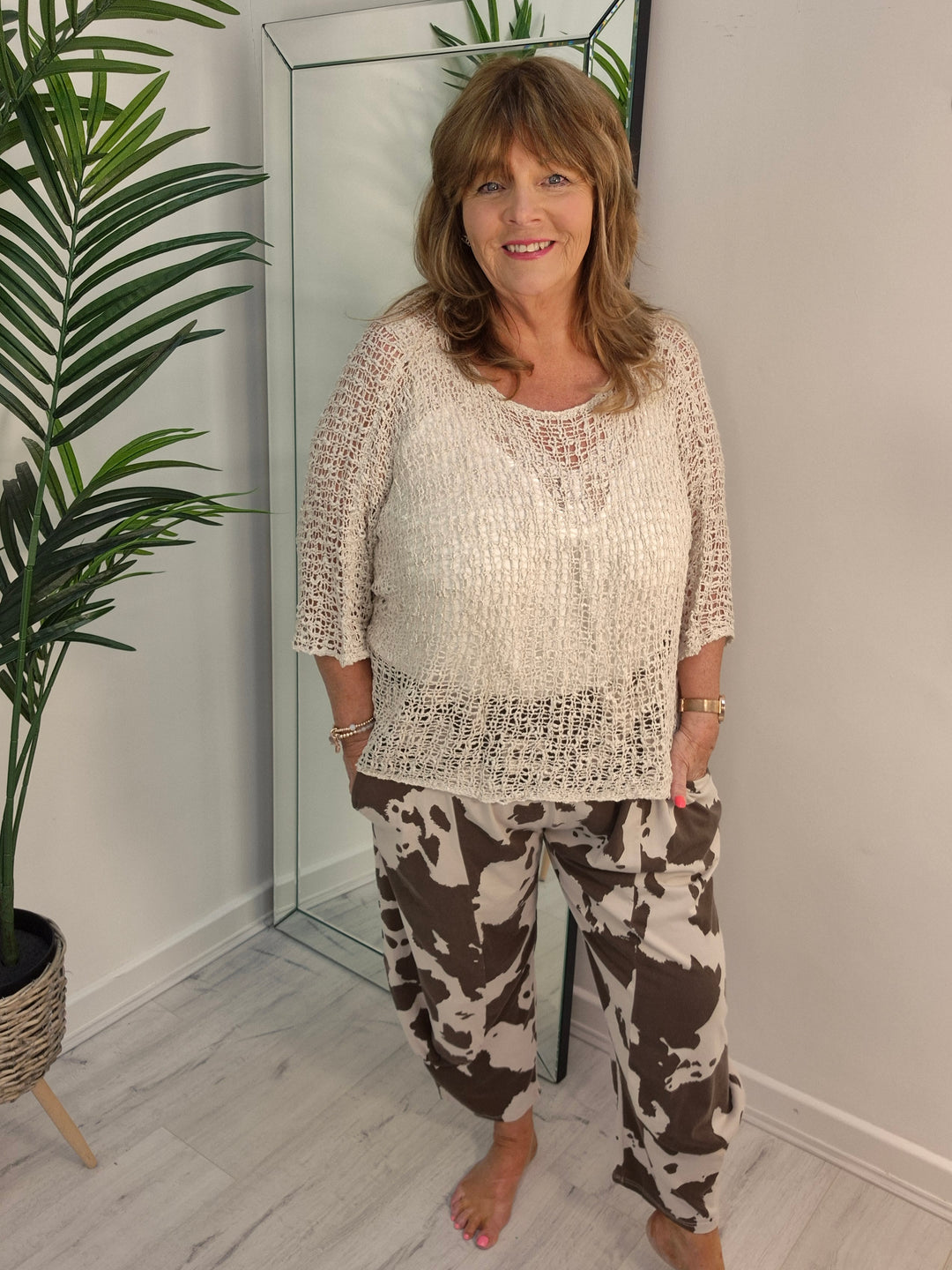 Poppy Popcorn Top - (choose your Colour) - Oversized