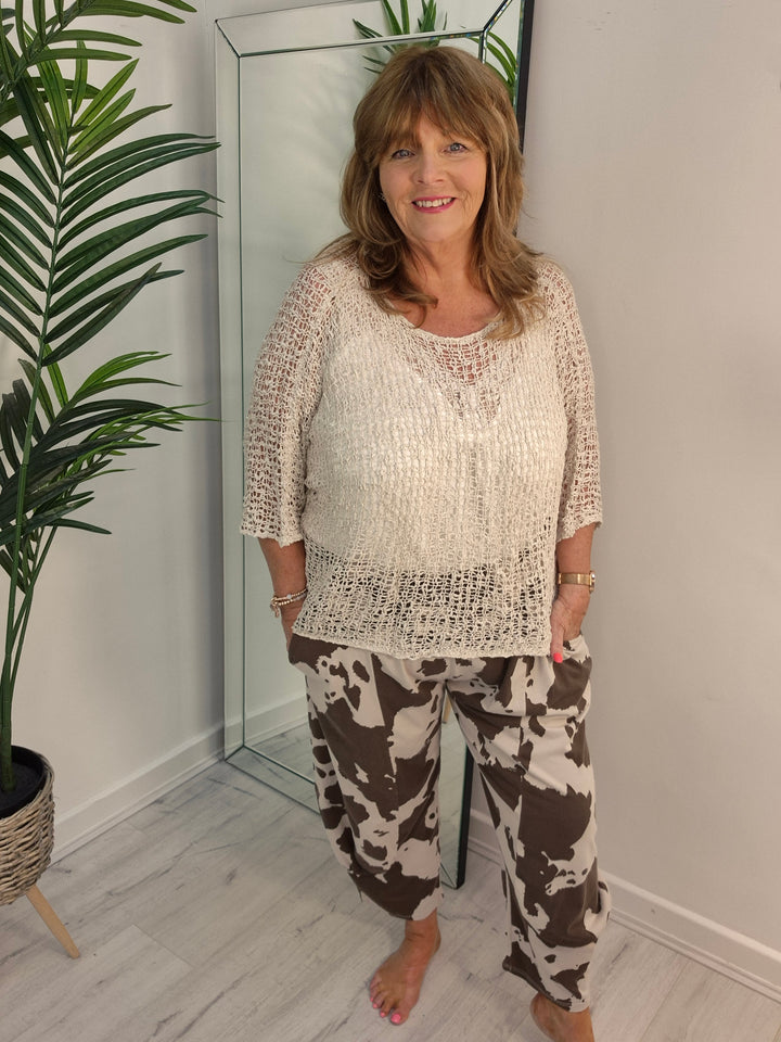Poppy Popcorn Top - (choose your Colour) - Oversized