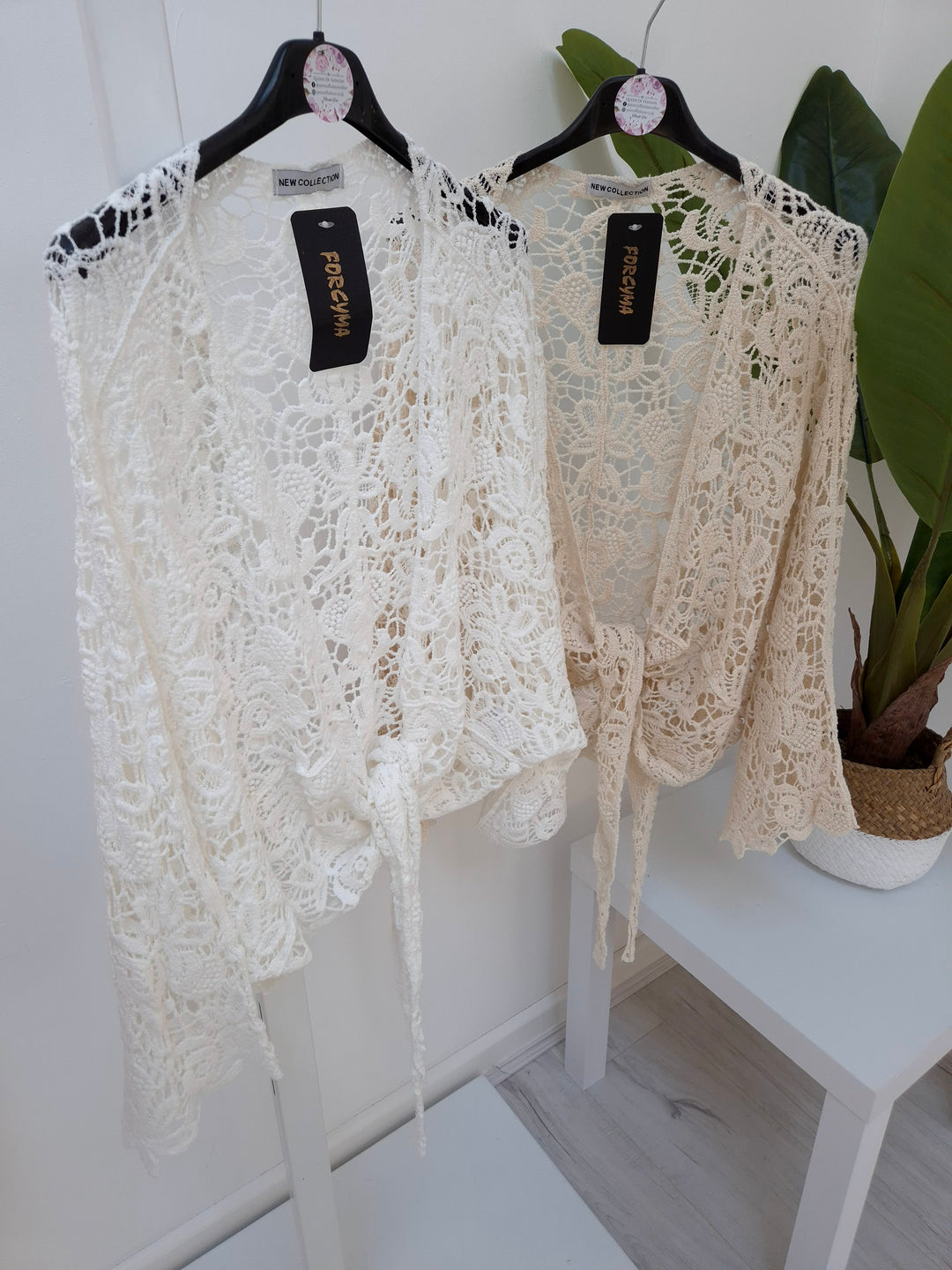 Tuscan Crochet Shrug/Cardigan - (choose your Colour) - (Curvy)