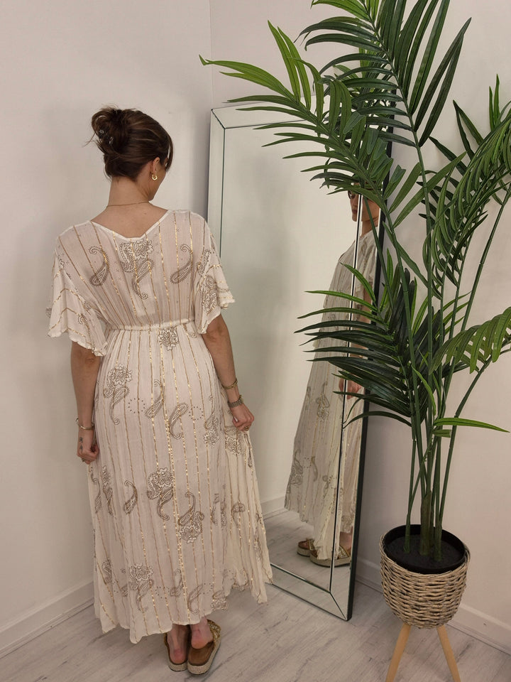 Bali Midi/Maxi Dress - Ivory