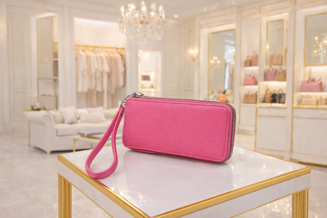 Kensington Phone Purse Bag - Hot Pink (3 in 1)