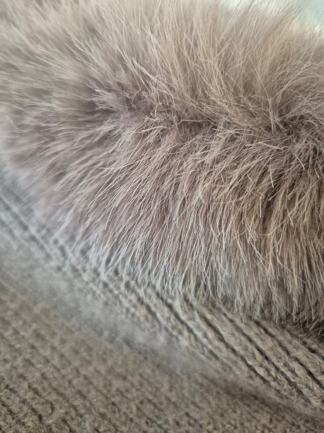 Oslo Faux Fur Hat with attached Scarf - Mocha (Cashmere & Luxe Faux Fur)