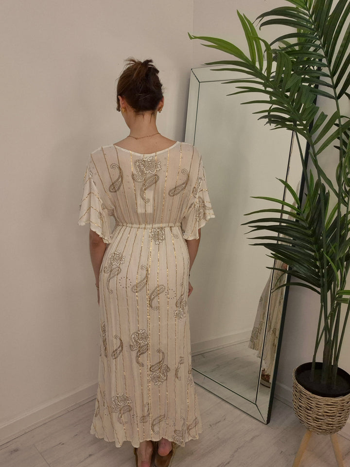 Bali Midi/Maxi Dress - Ivory