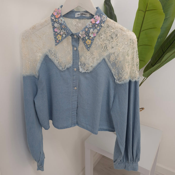 Darcy Lace Top - (choose your Size)