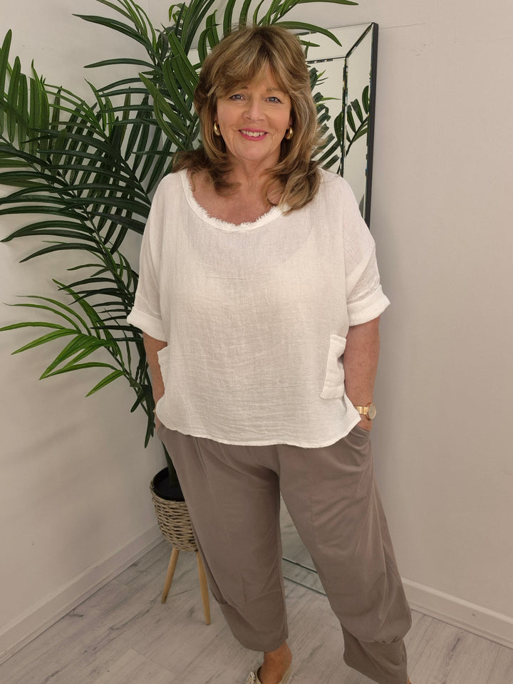 Kizzy Cocoon Pants - (choose your Colour) (fits from Size 14 to Size 20)