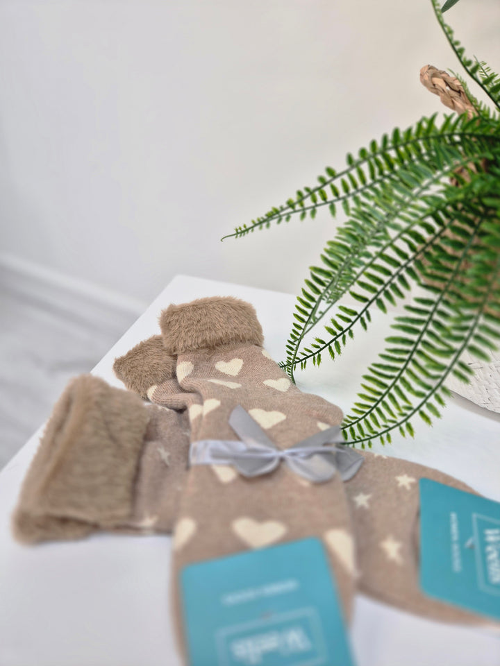 Cosy Fluffy Fur Fur Soft Socks - (choose your Design)