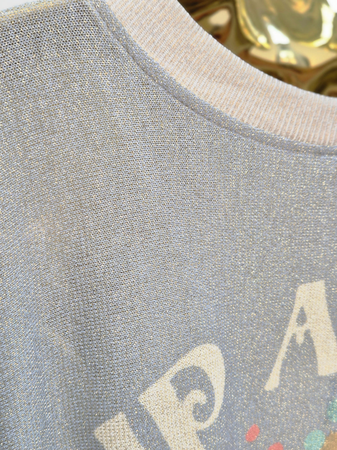 Carla Shimmer Top -  Trip around the Sun (Oversized)