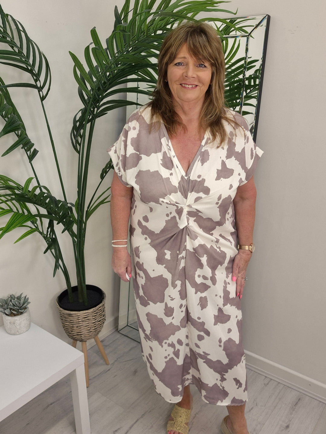 Maisy Moo Knot Dress - (choose your Colour)
