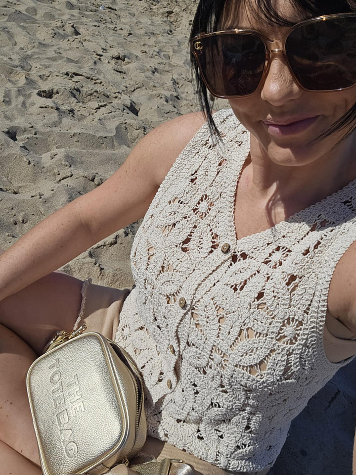 Tamara Tote Bag - Gold