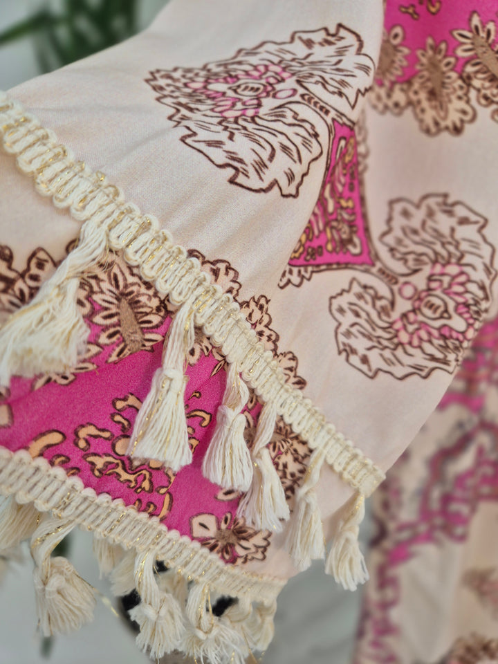 Penny Paisley Bardot Top - (choose your Colour)