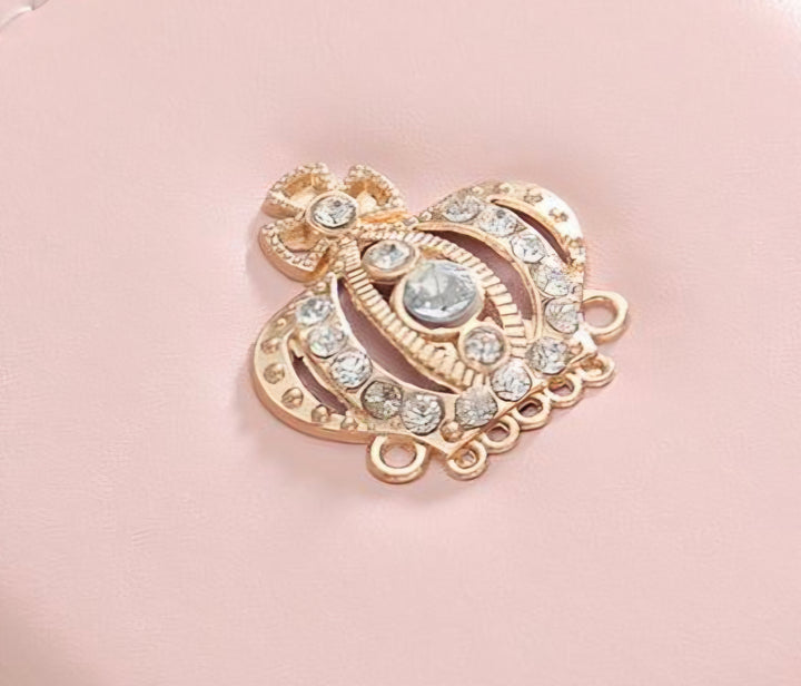 Crown Jewellery Box - Pink