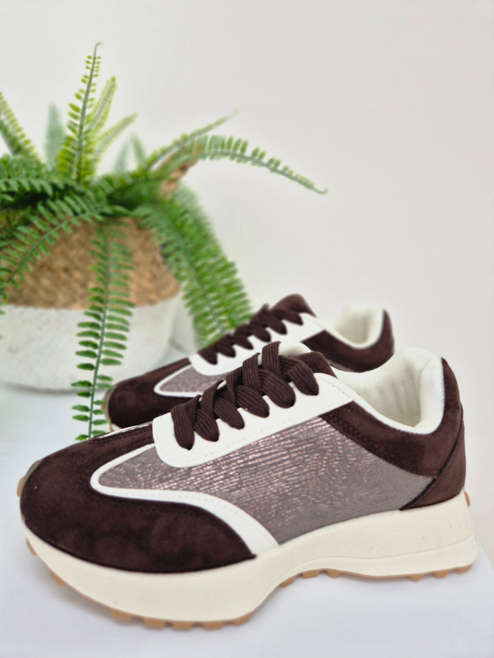 Balance Trainers - Chocolate - (choose your Size)
