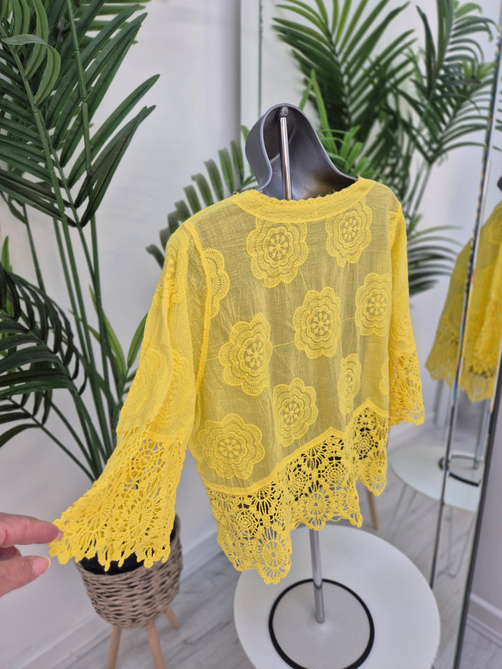 Florence Lace Top - (choose your Colour)
