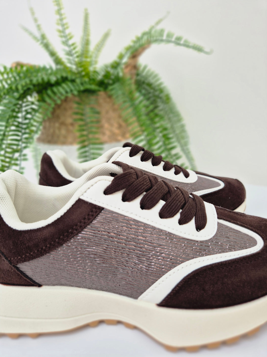 Balance Trainers - Chocolate - (choose your Size)