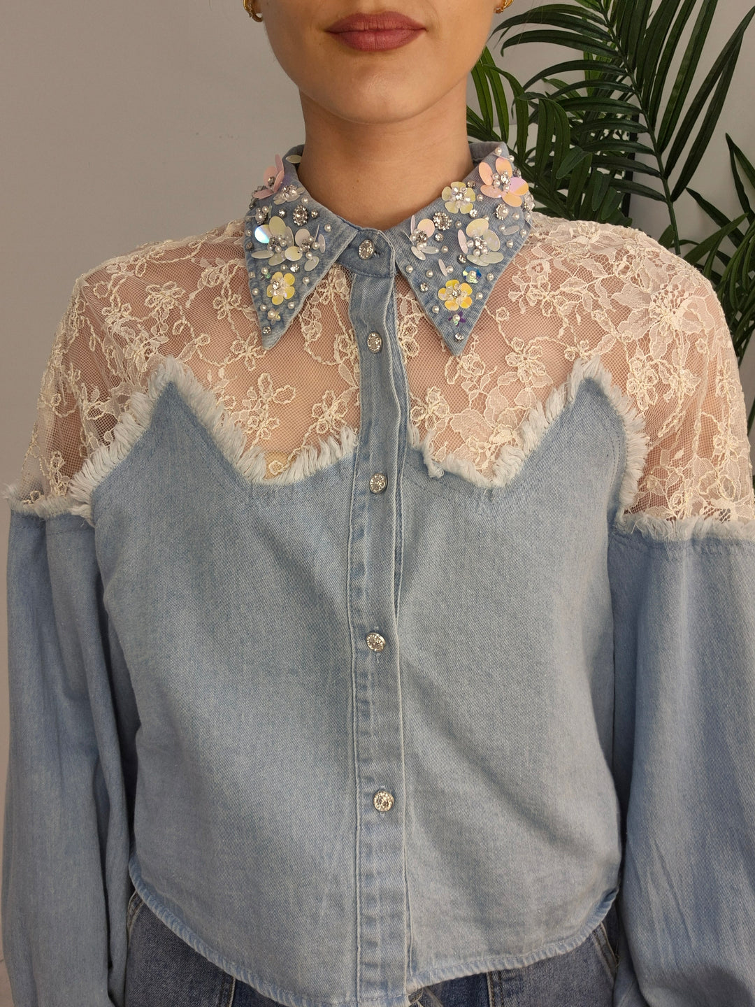 Darcy Lace Top - (choose your Size)