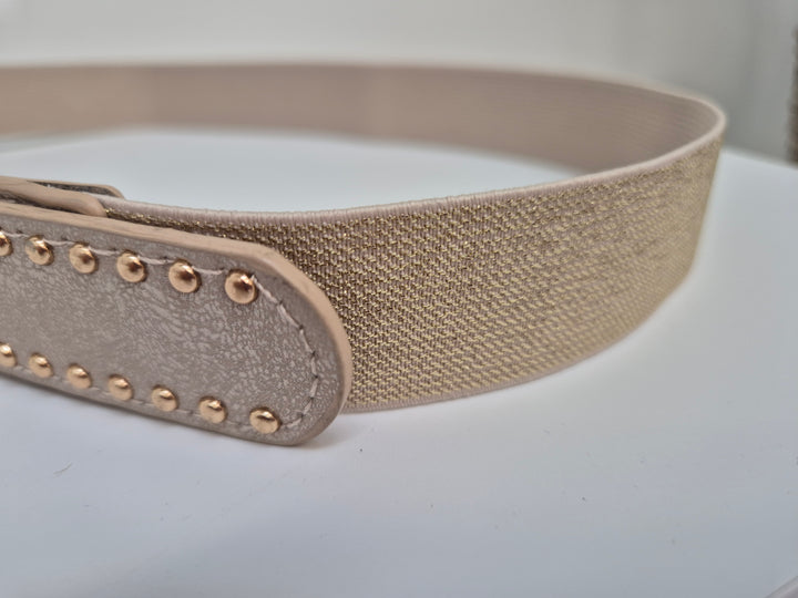 Stretchy Belt (Gold Tone) - (choose your Colour/Style)
