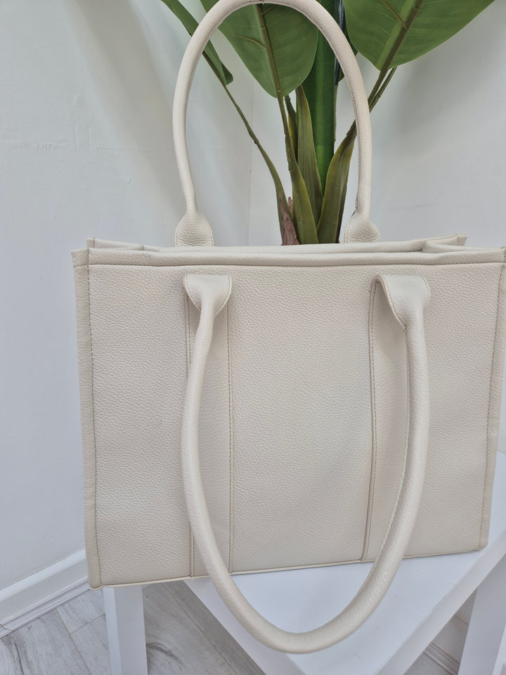 The Tote Bag - Extra Large Size - Creamy Beige
