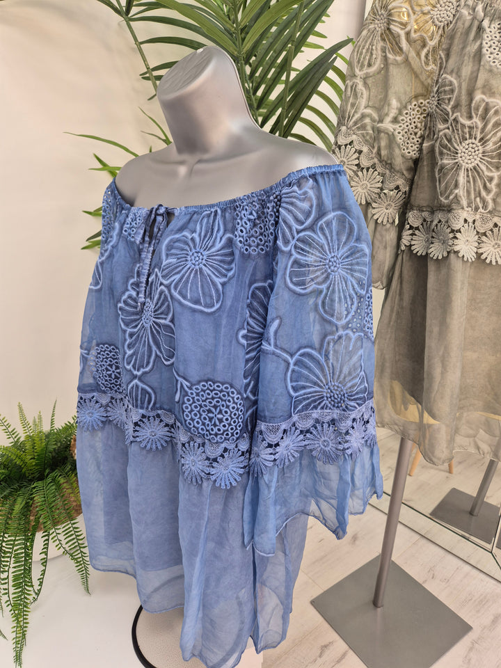 Florence Lace Top - (choose your Colour)