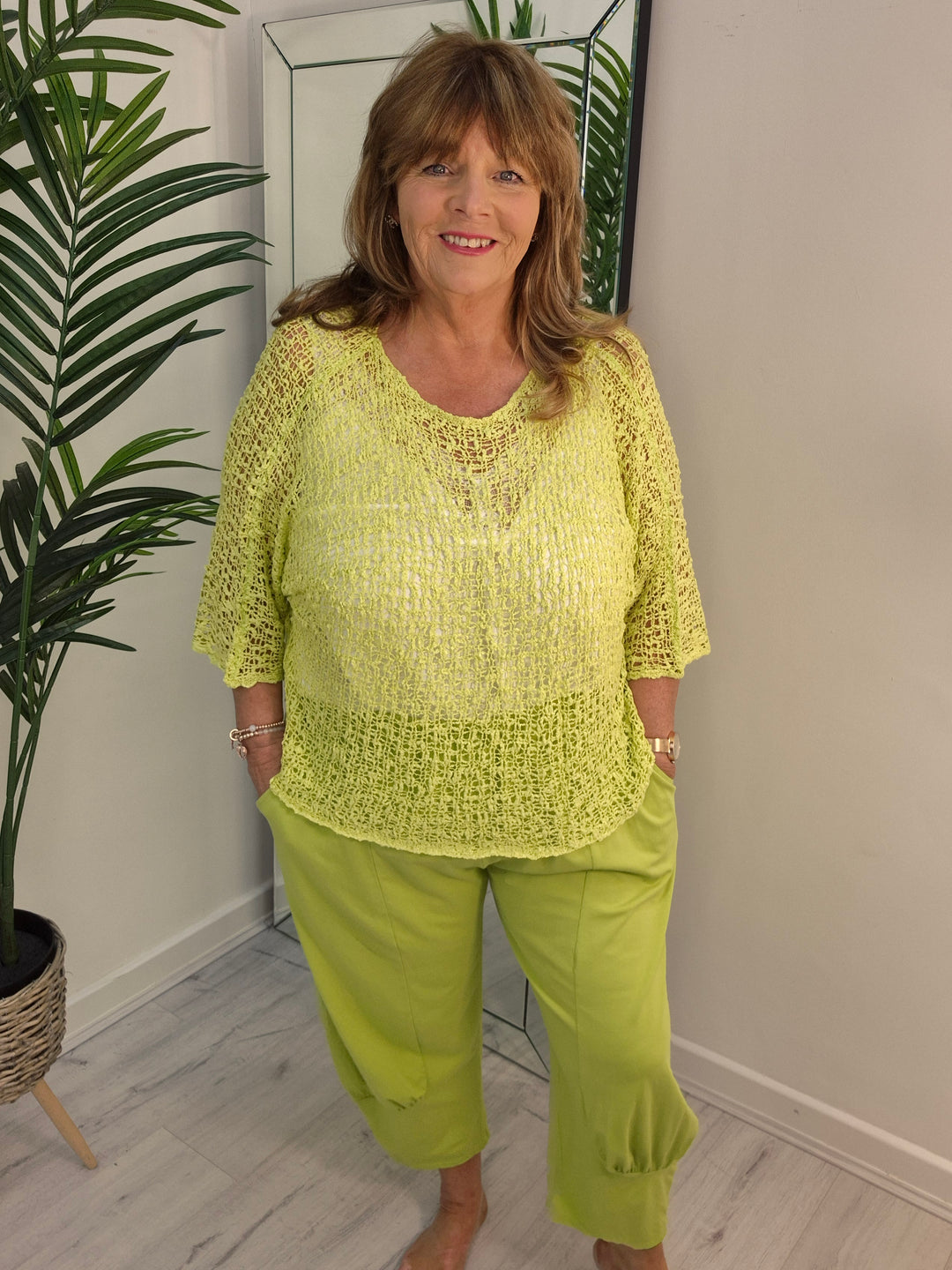 Kizzy Cocoon Pants - (choose your Colour) (Curvy)
