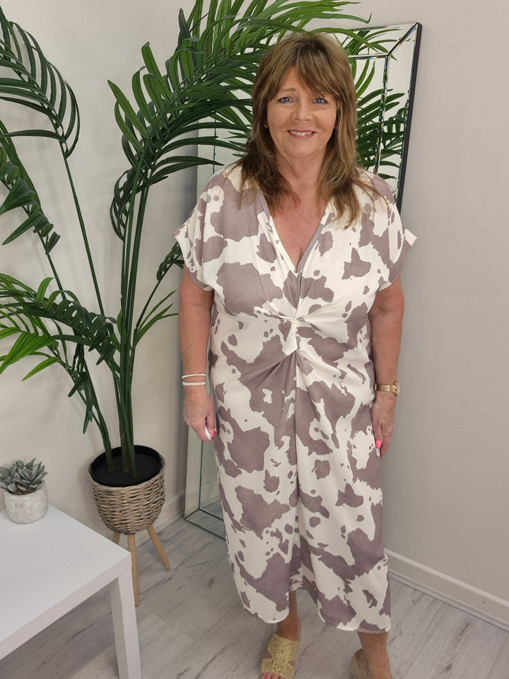 Maisy Moo Knot Dress - (choose your Colour)