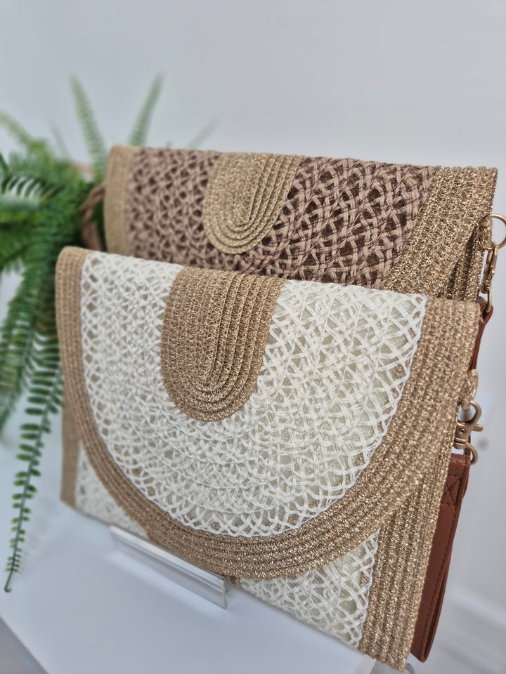 Ibiza Metallic Clutch/Wristlet - (choose your Colour)