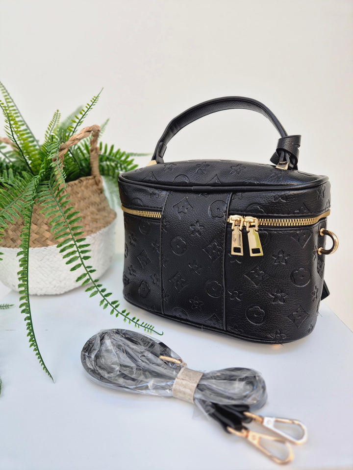Louisa Bucket Bag - Black