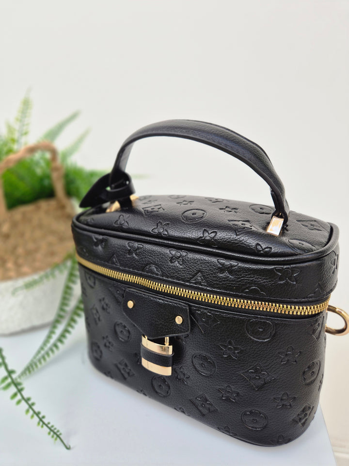 Louisa Bucket Bag - Black