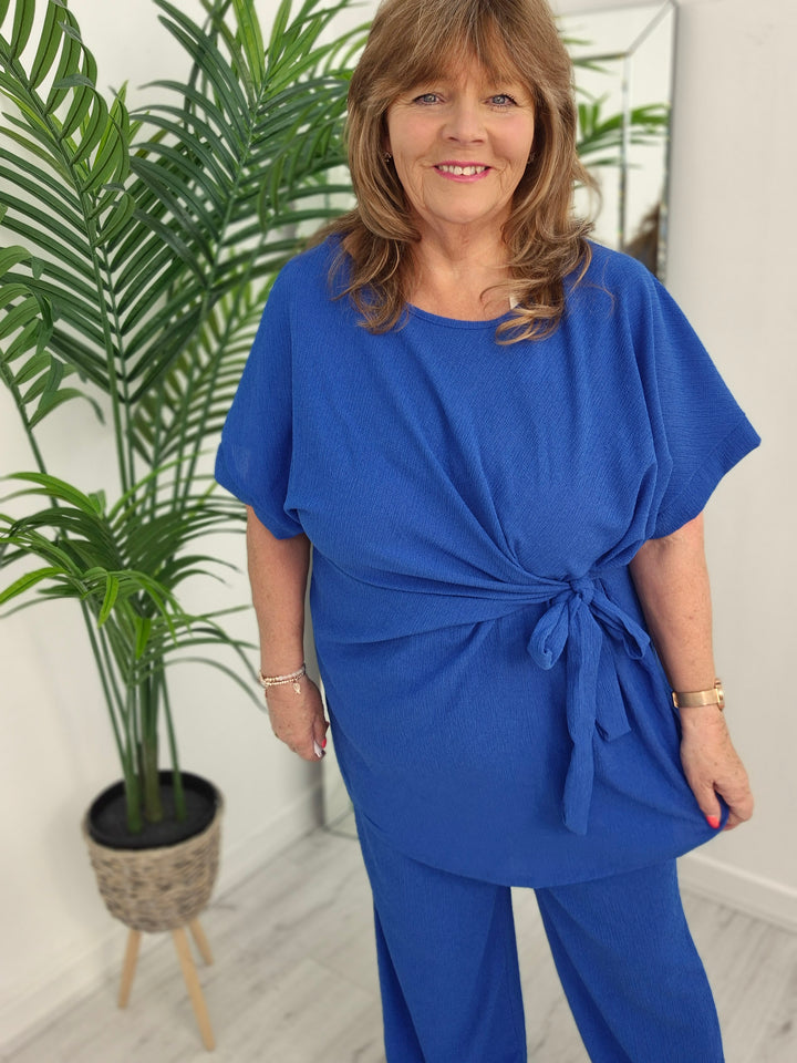 Tia Tie Co-ord Set - (choose your Colour) - Curvy