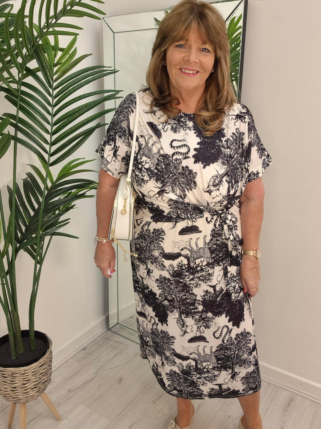 Jungle Tie Dress - (choose your Colour)