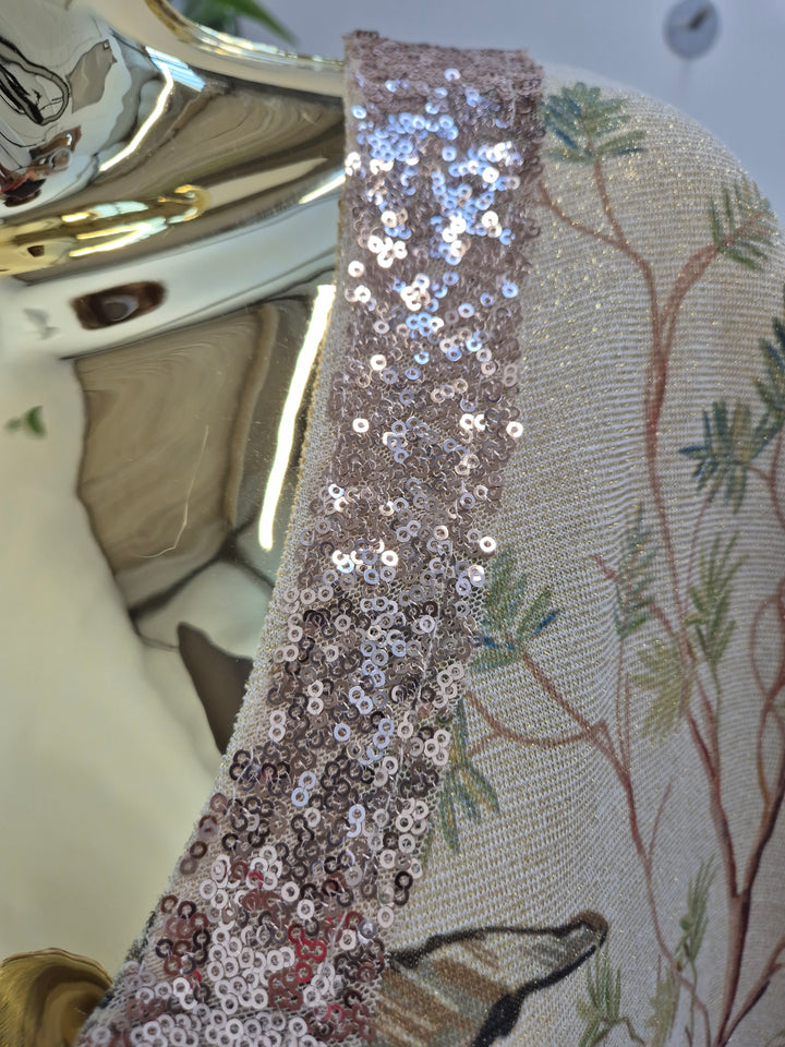 Carla Shimmer Dress - (choose your Design/Colour)