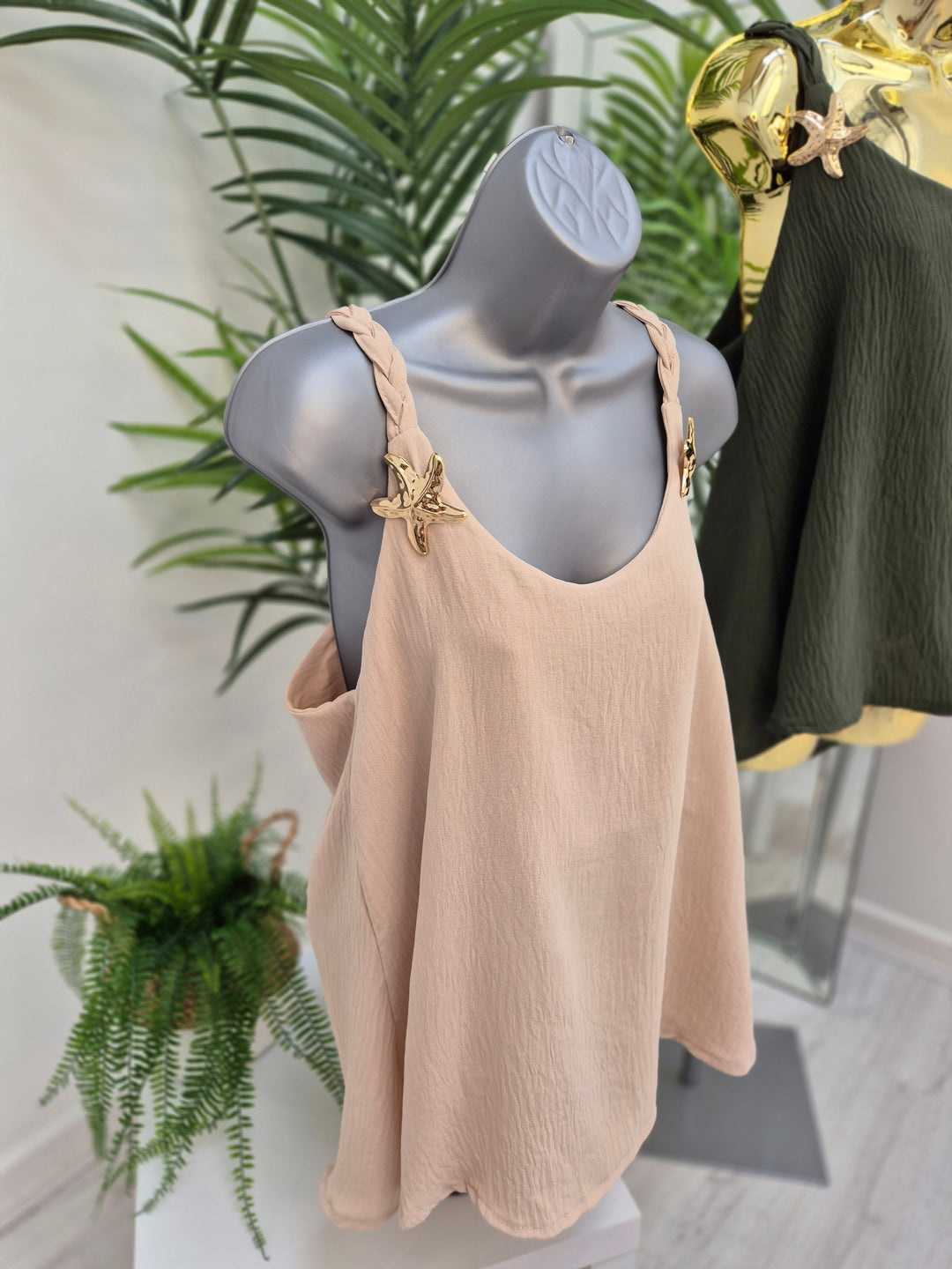 Starfish Plaited Top (choose your Colour)