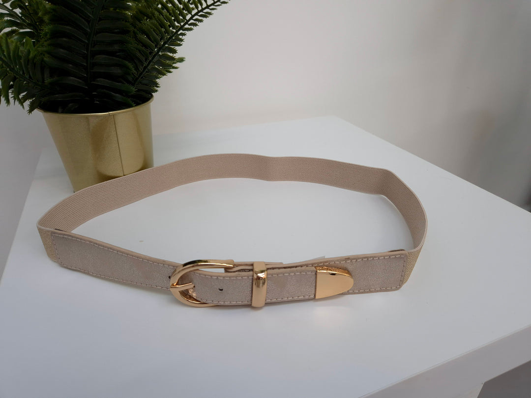 Stretchy Belt (Gold Tone) - (choose your Colour/Style)