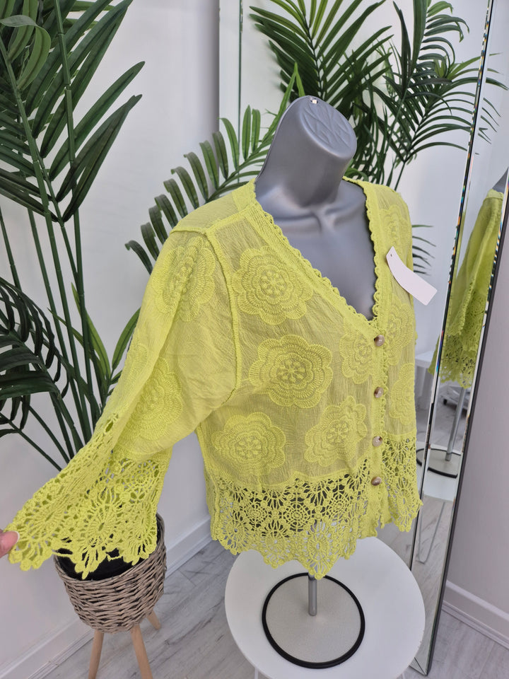 Florence Lace Top - (choose your Colour)