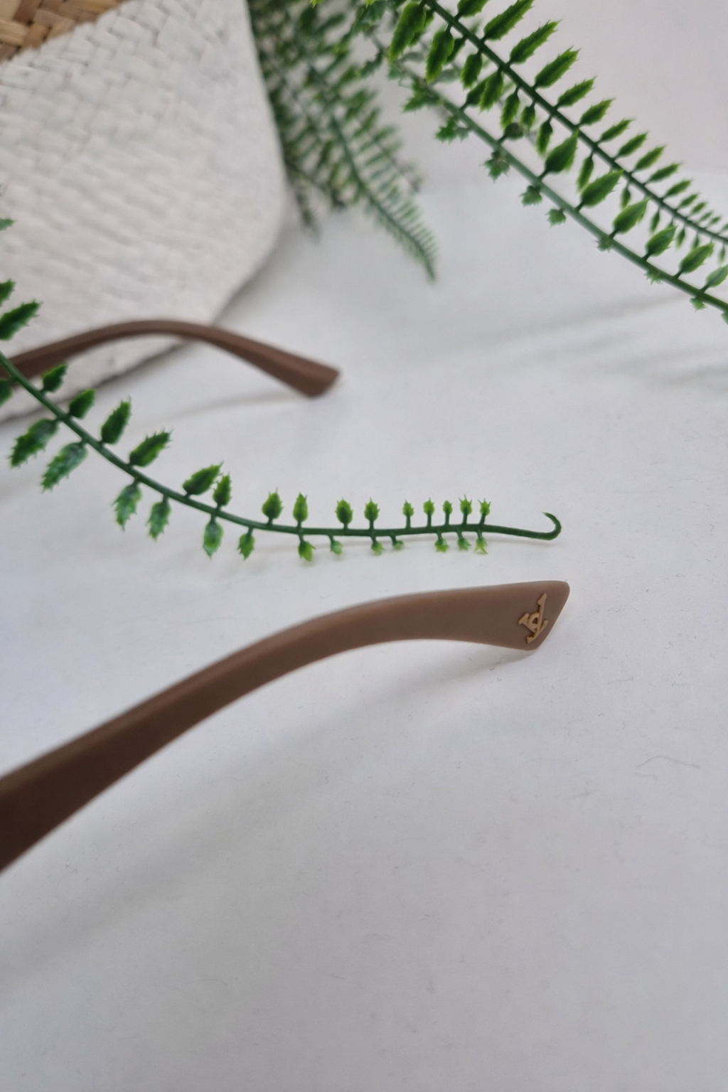 Crystal Oversized Sunglasses - Gold Tone