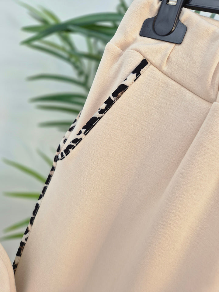 Lena Leopard 2 Piece Co-ord Set - (choose your Colour)  (One Size)