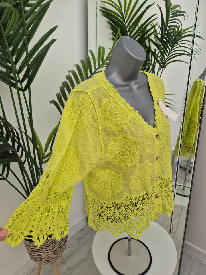 Florence Lace Top - (choose your Colour)