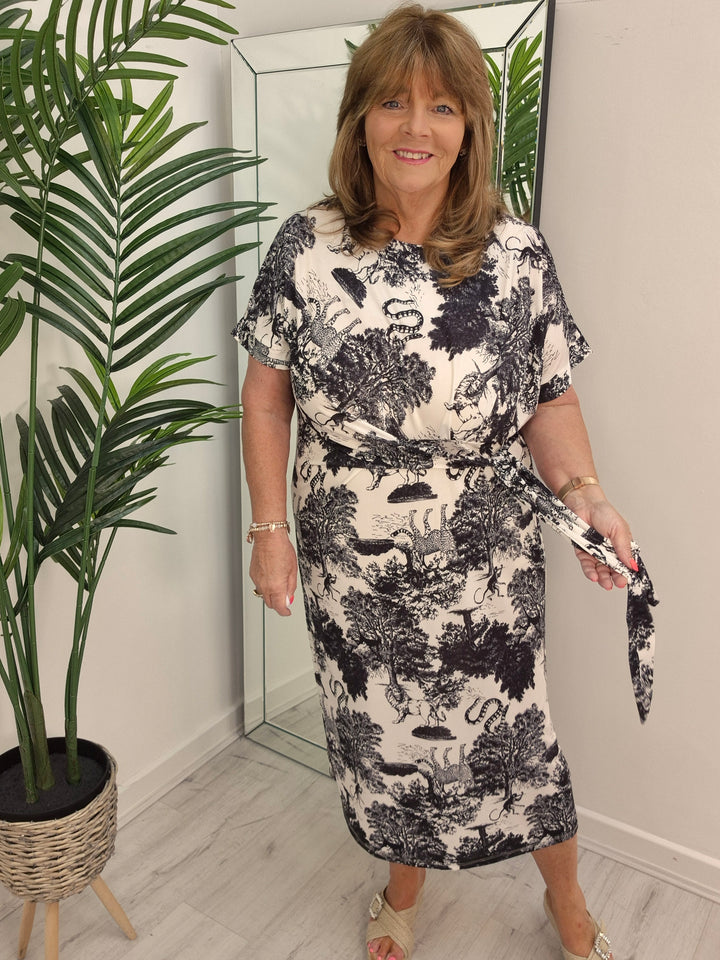 Jungle Tie Dress - (choose your Colour)