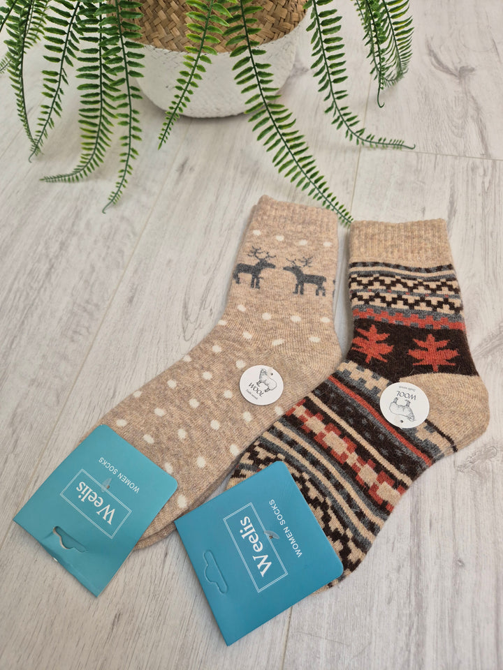 Cosy Soft Socks - (choose your Colour & Style)