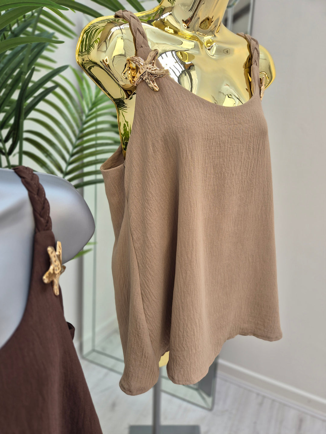 Starfish Plaited Top (choose your Colour)