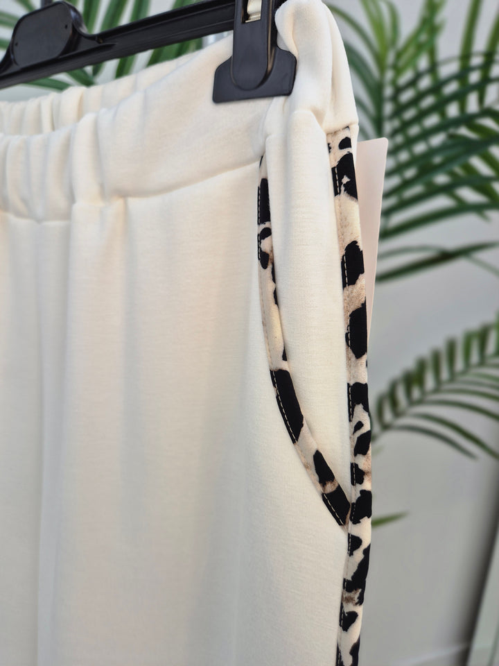 Lena Leopard 2 Piece Co-ord Set - (choose your Colour)  (One Size)