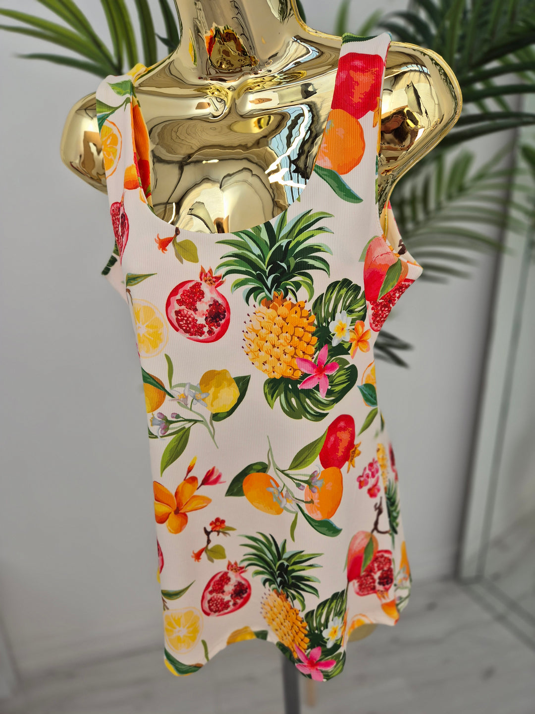 Double Layered Vest Top - Tropical