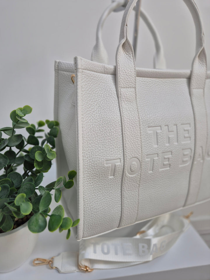 The Tote Bag - Large Size - White