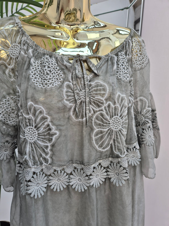 Florence Lace Top - (choose your Colour)