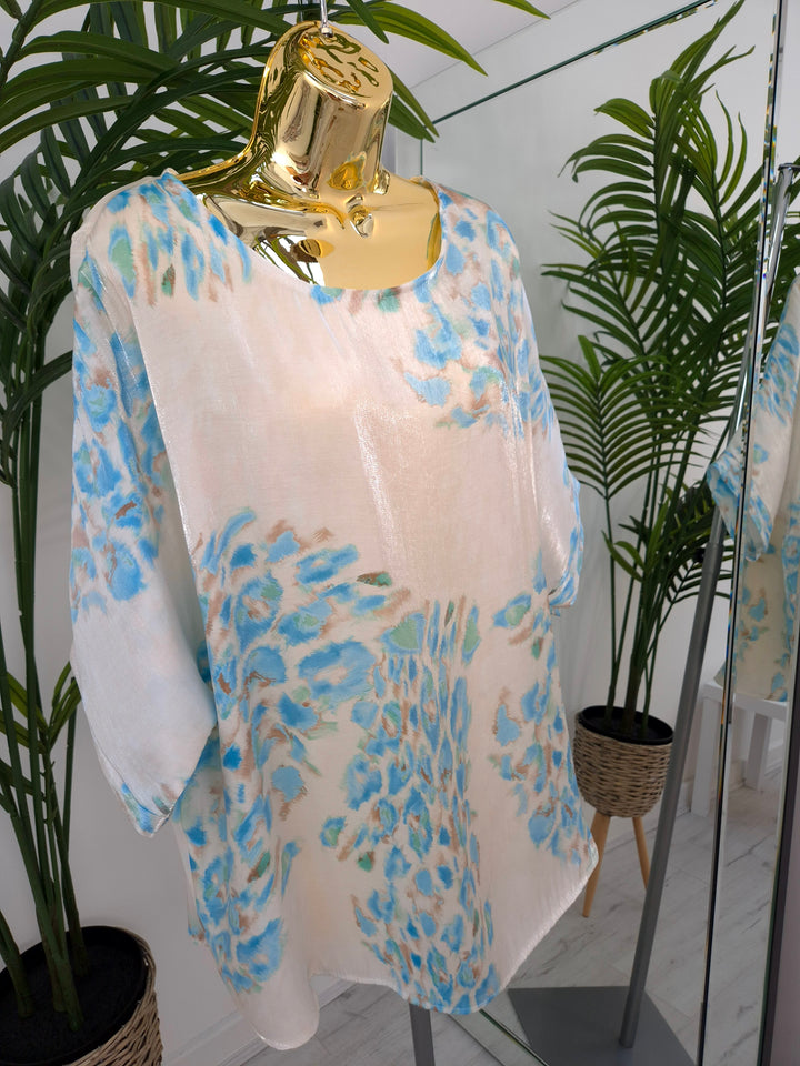 Ella Satin Top - (choose your Colour)