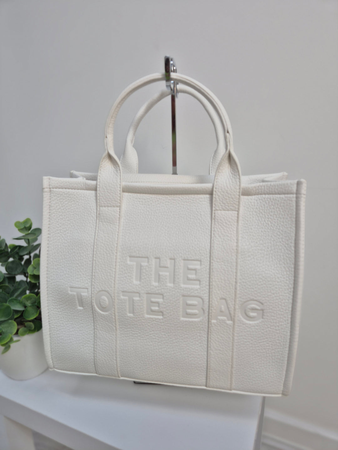 The Tote Bag - Large Size - White