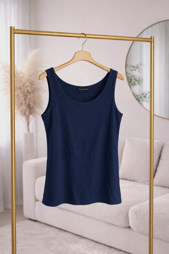 Double Layered Vest Top - (choose your Colour & Size)
