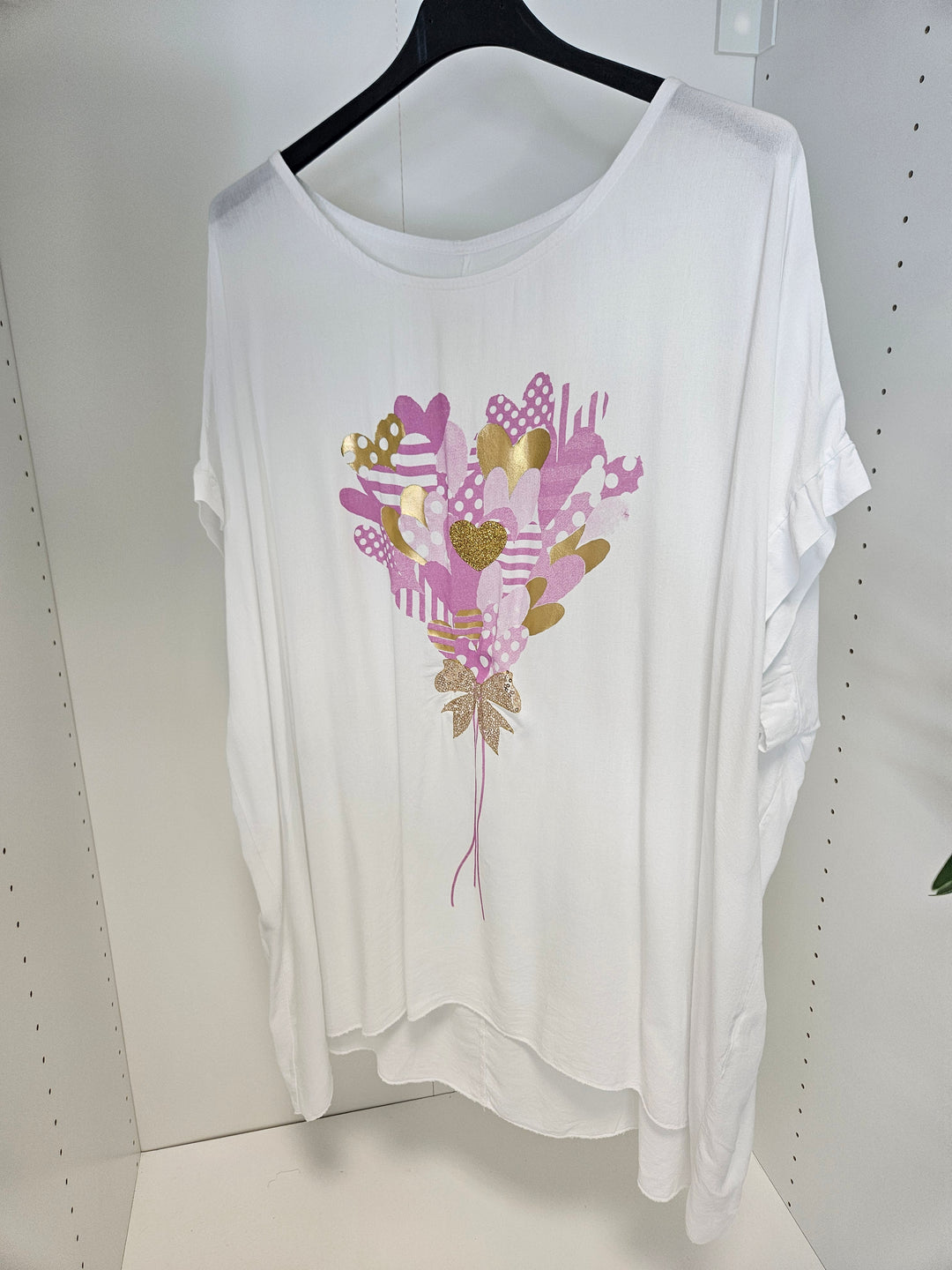 Gemma Oversized Top (choose your Design) - (Curvy)