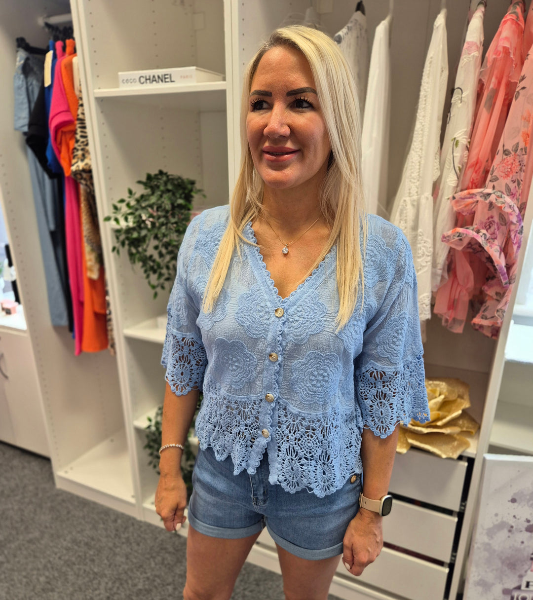 Florence Lace Top - (choose your Colour)