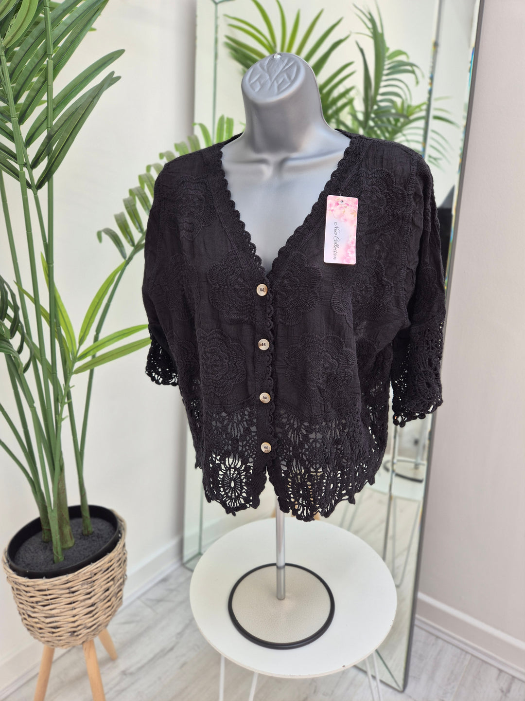 Florence Lace Top - (choose your Colour)